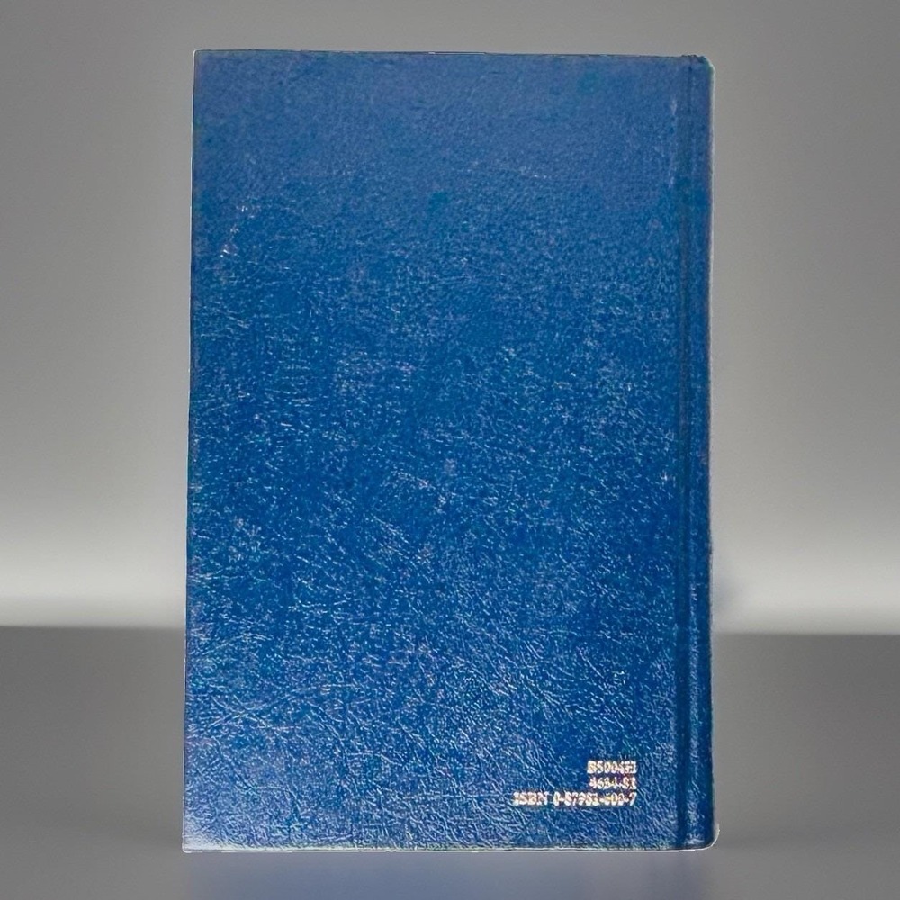 Vintage 1985 KJV Drill Bible Holman Blue Hardcover King James Version 1611 - Picture 2 of 11